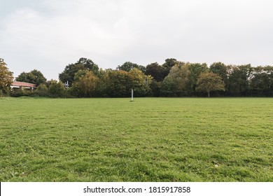 Beautiful Football Field In Langley Park UK.