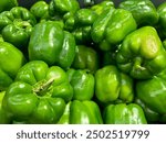 Beautiful Fresh Green Capsicum,freshest capsicum photography