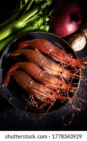 The Beautiful Fresh Spot Prawn