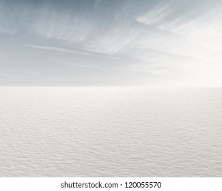 Beautiful frozen lake and sky for background - Powered by Shutterstock