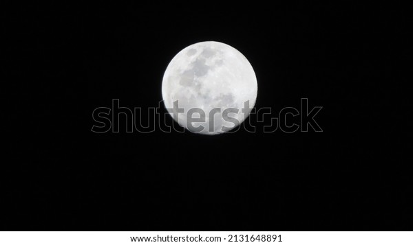 beautiful full moon in the
sky