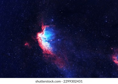 A beautiful galaxy in deep space. Elements of this image furnished NASA. High quality photo