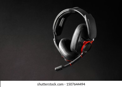 Beautiful Gaming Headphones On Background