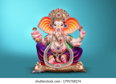 Beautiful Ganesha Idol, Ganpati Festival