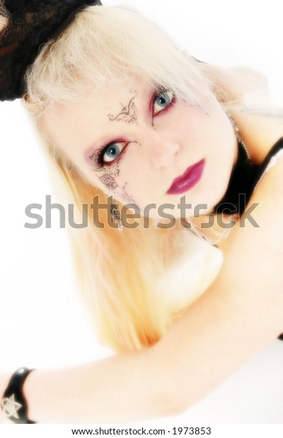 Beautiful German 17 Year Old Goth Stock Photo Edit Now 1973853