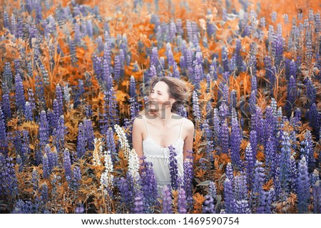 Similar – #A# Picking lavender Art