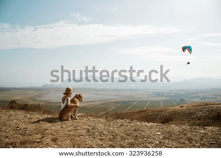 Similar – Image, Stock Photo fog Mountain Hiking Nature