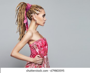 Blond Dreadlocks Images Stock Photos Vectors Shutterstock