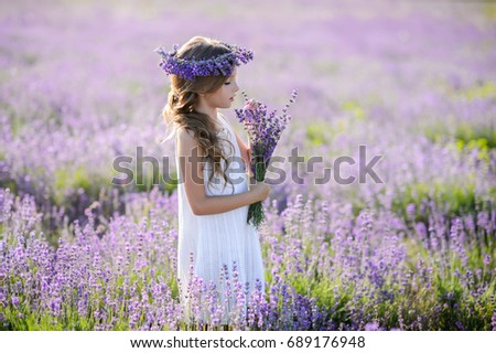 Similar – #A# Flower Girl