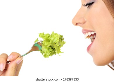 2,241 Woman Eating Salat Images, Stock Photos & Vectors | Shutterstock