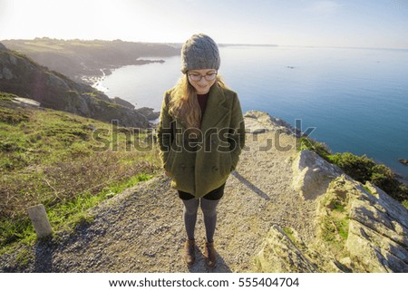 Similar – Foto Bild Strand in der Bretagne