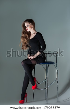 Girl on bar stool Apologise, Girl on bar stool all