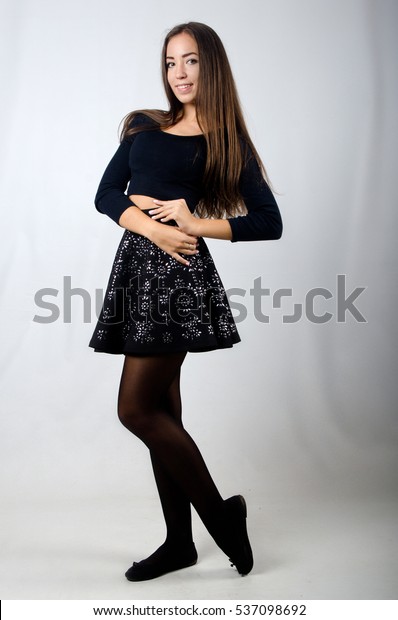 Beautiful Girl Skirt Top Stock Photo 537098692 | Shutterstock