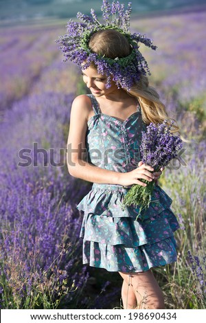 Similar – #A# Lavender walk Art