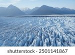 Beautiful glacier landscape in Alaska, USA