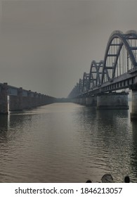 Beautiful Godavari Bridge At Rajamundry 