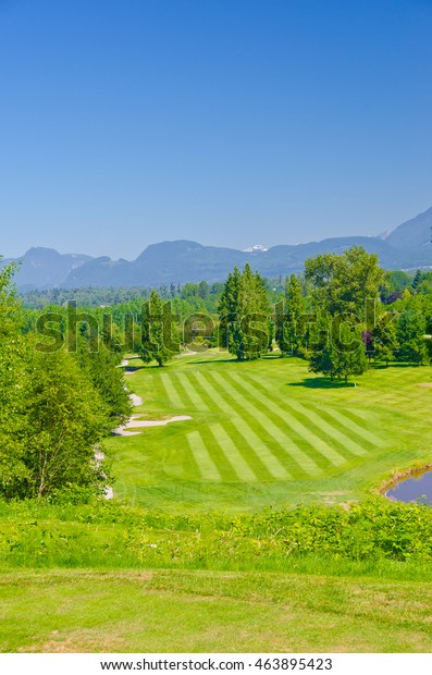 Beautiful golf\
course. British Columbia.\
Canada.