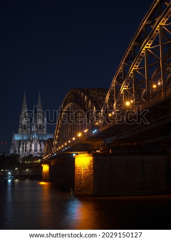 Similar – Image, Stock Photo Cologne Cathedral Night