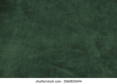 Beautiful green background with genuine leather texture