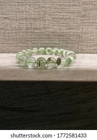 Beautiful Green Phantom Crystal Bracelets That Brings Positive Energy And Courage