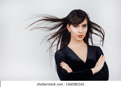 Hair Straight Fringe Images Stock Photos Vectors Shutterstock