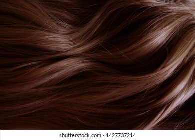 Beautiful hair  Long curly red hair  Staining in dark red 