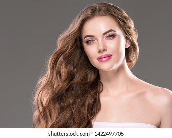 Models With Long Straight Hair Images Stock Photos Vectors