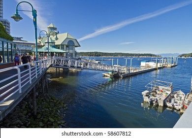 Beautiful Harbour In Nanaimo, BC