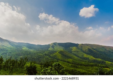 Beautiful hills of Chikmagalur ,Karnataka, India.