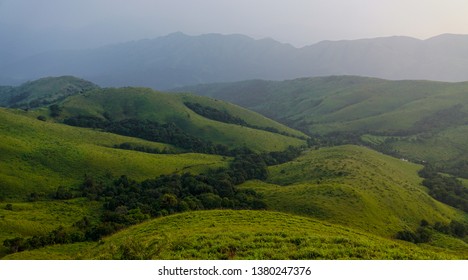 Beautiful Hills Kyatanamakki Near Chikmagalur Karnataka Stock Photo ...