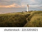 Beautiful Hirtshals Fyr Lighthouse, Denmark
