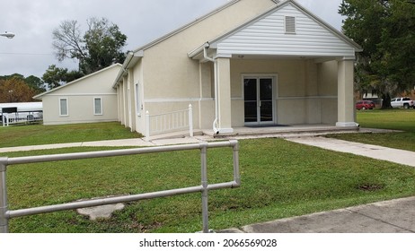 Beautiful Historic Bage Church House Starke Florida October 27 2021 United States 