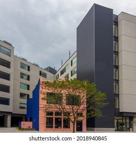 Beautiful Historic House Among The Modern Buildings In RiNo Art District, Denver, Colorado