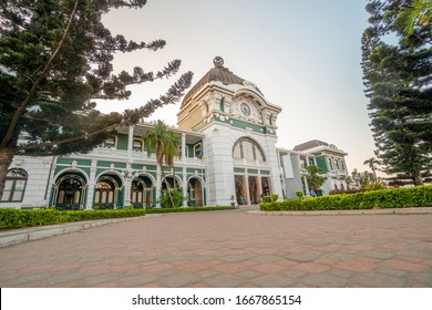 Beautiful, Historic Railway Station Built Be Portuguese In Maputo, Mozambique