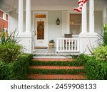 Beautiful historical home in Florida front porch