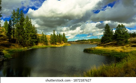 Beautiful Hog Lake In Washington