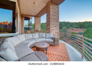 A Beautiful Home Patio In The Desert