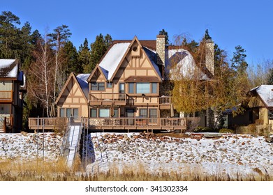 Similar Images Stock Photos Vectors Of Mountain Cabin Big Bear