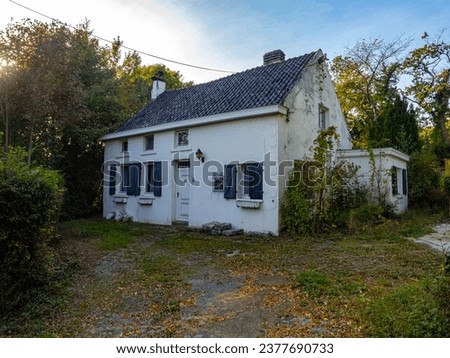 Beautiful houses in Louvain La Neuve, Brabrant Wallon, Wallonia, Belgium