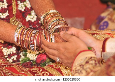 beautiful punjabi wedding couple hands