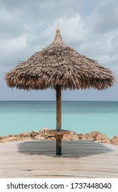 Beautiful Image From A Palapa Infront Of A Resort Near Divi Beach, Aruba.