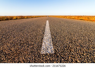 Beautiful Image Of A Road In The Middle Of Nowhere In Madagascar