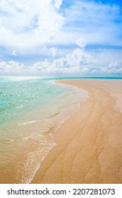 Beautiful Indian Ocean Landscape At Sunset, Maldives