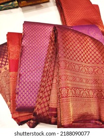 Beautiful Indian Saree, Silk Saree From South India.
