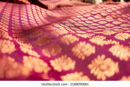 Beautiful Indian Saree, Silk Saree From South India.
