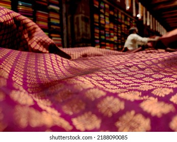 Beautiful Indian Saree, Silk Saree From South India.
