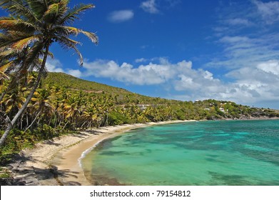 Beautiful Industry Bay Beach On Bequia Island