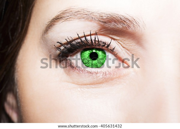Beautiful Insightful Look Womens Blue Eyes Stock Photo Shutterstock