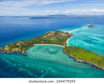 The beautiful islands of Madagascar Nosy Iranja - Near Nosy Be