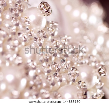 Beautiful jewelry background